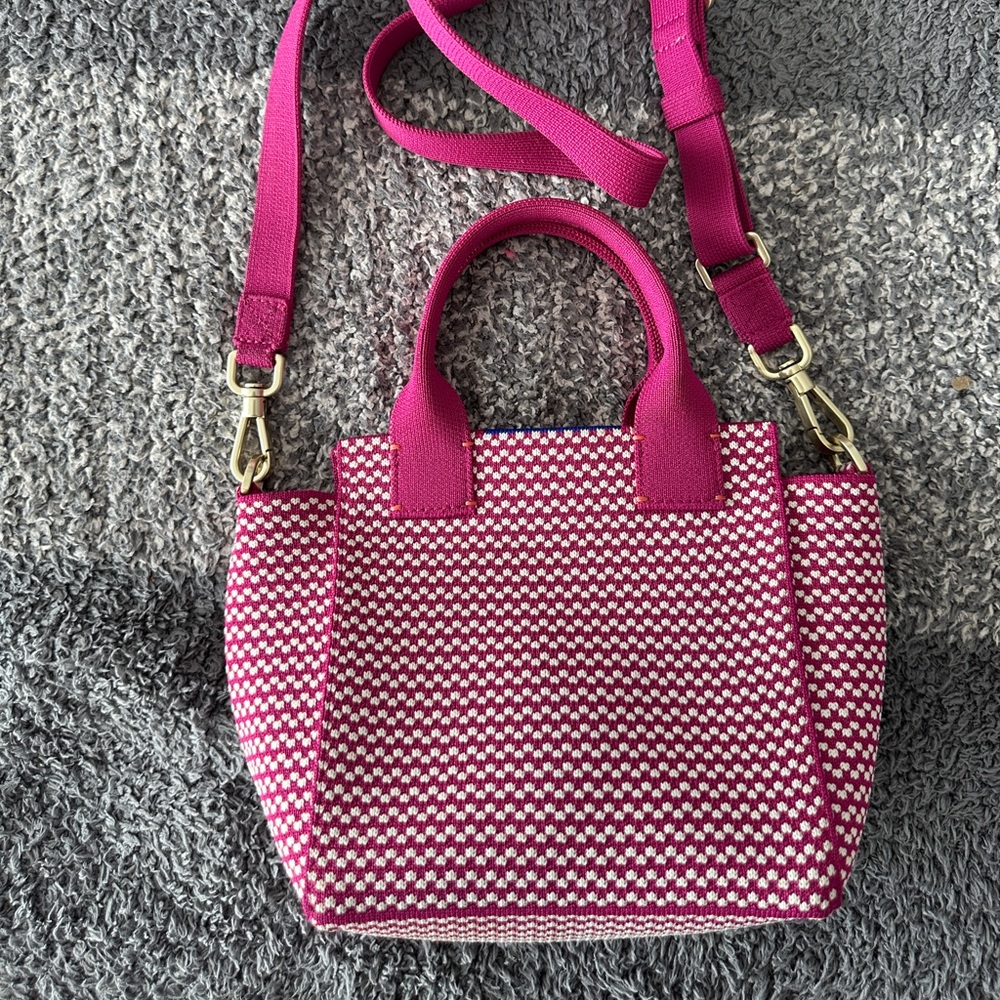 Rothy’s Berry Weave Mini Handbag